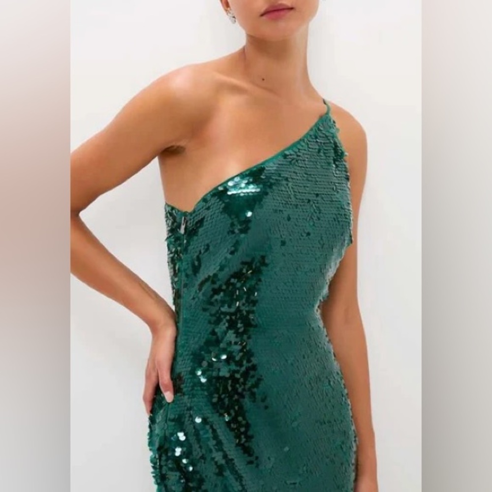SAYLOR
ISA DRESS | EMERALD - Picture 2 of 4